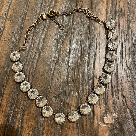 J. Crew crystal stone necklace - Picture 2 of 2